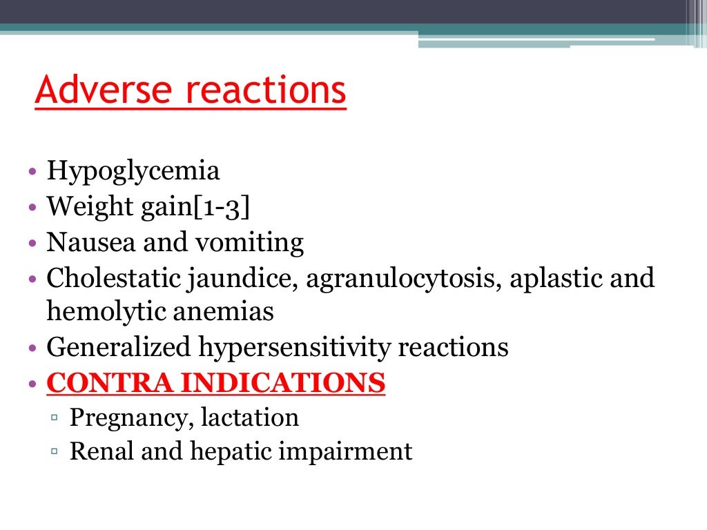 oral hypoglycemic drugs