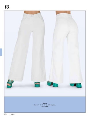 Jeans
Blanco, 5 • 7 • 9 • 11 • 13, 100% Algodón,
16851, $648
178 Jeans
 