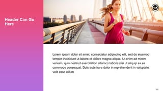 222
Header Can Go
Here
Lorem ipsum dolor sit amet, consectetur adipiscing elit, sed do eiusmod
tempor incididunt ut labore et dolore magna aliqua. Ut enim ad minim
veniam, quis nostrud exercitation ullamco laboris nisi ut aliquip ex ea
commodo consequat. Duis aute irure dolor in reprehenderit in voluptate
velit esse cillum
 