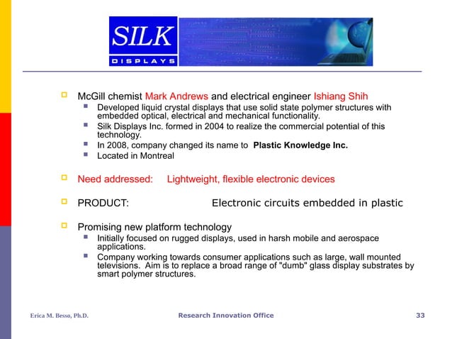 Intellectual Property and Commercialization | PPT