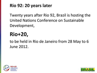 Rio+20 | PPTX