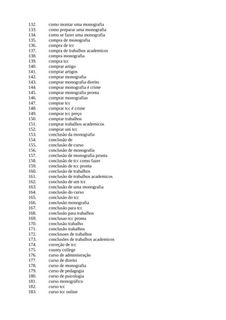 132. como montar uma monografia
133. como preparar uma monografia
134. como se fazer uma monografia
135. compra de monografia
136. compra de tcc
137. compra de trabalhos academicos
138. compra monografia
139. compra tcc
140. comprar artigo
141. comprar artigos
142. comprar monografia
143. comprar monografia direito
144. comprar monografia é crime
145. comprar monografia pronta
146. comprar monografias
147. comprar tcc
148. comprar tcc é crime
149. comprar tcc preço
150. comprar trabalhos
151. comprar trabalhos academicos
152. comprar um tcc
153. conclusão da monografia
154. conclusão de
155. conclusão de curso
156. conclusão de monografia
157. conclusão de monografia pronta
158. conclusão de tcc como fazer
159. conclusão de tcc pronta
160. conclusão de trabalhos
161. conclusão de trabalhos academicos
162. conclusão de um tcc
163. conclusão de uma monografia
164. conclusão do curso
165. conclusão do tcc
166. conclusão monografia
167. conclusão para tcc
168. conclusão para trabalhos
169. conclusao tcc pronta
170. conclusão trabalho
171. conclusão trabalhos
172. conclusoes de trabalhos
173. conclusões de trabalhos academicos
174. correção de tcc
175. county college
176. curso de administração
177. curso de direito
178. curso de monografia
179. curso de pedagogia
180. curso de psicologia
181. curso monográfico
182. curso tcc
183. curso tcc online
 