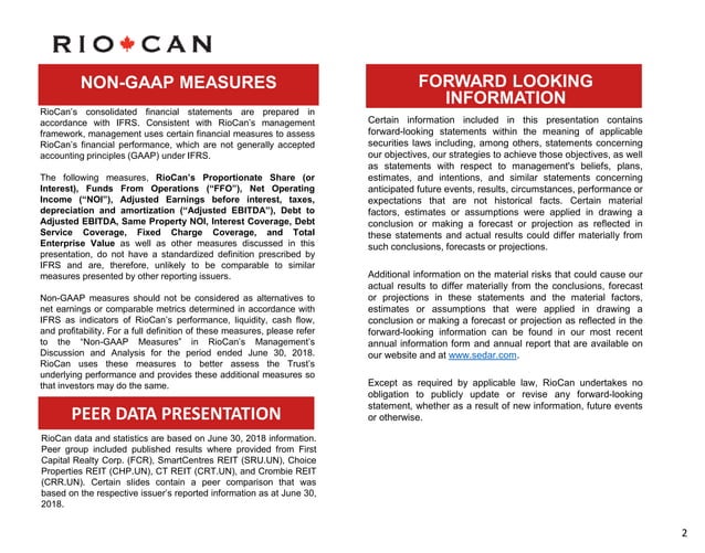 Management Investor Presentation - Q2 2018 | PDF | Business Accounting ...