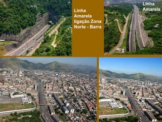 Linha Amarela Linha Amarela ligação Zona Norte - Barra