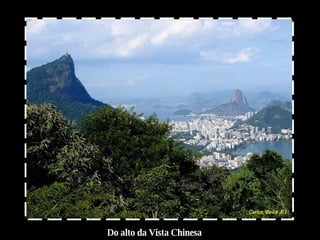 Do alto da Vista Chinesa 