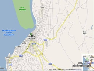 Coto  Doñana   Desembocadura  del Río  Guadalquivir   www. laboutiquedelpowerpoint. com 