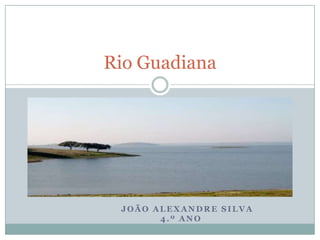 Rio Guadiana




 JOÃO ALEXANDRE SILVA
       4.º ANO
 