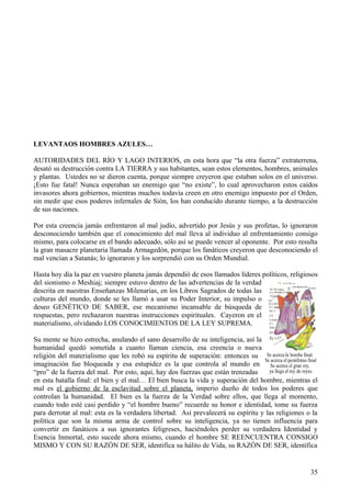 Rio interior de vida