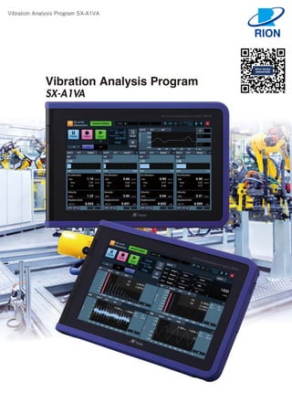 Vibration Analysis Program SX-A1VA
SX-A1VA
Vibration Analysis Program
 