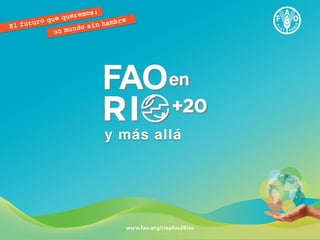 FAO en RIO+20 y más allá
