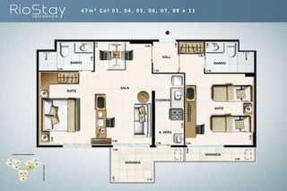 67m2 Col 01, 04, 05, 06, 07, 08 e 11
 