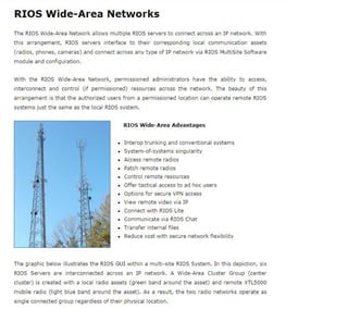 RIOS Wide-Area Networks
