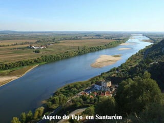 Aspeto do Tejo em Santarém
 