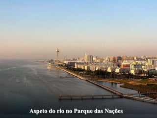 Aspeto do rio no Parque das Nações
 