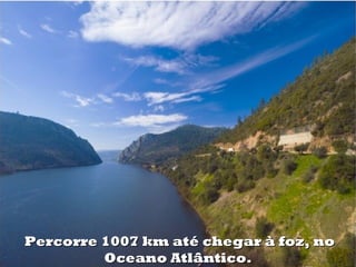 Percorre 1007 km até chegar à foz, noPercorre 1007 km até chegar à foz, no
Oceano Atlântico.Oceano Atlântico.
 