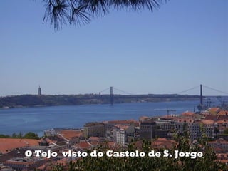 O Tejo visto do Castelo de S. JorgeO Tejo visto do Castelo de S. Jorge
 