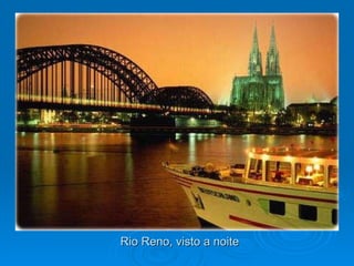 Rio Reno, visto a noite 