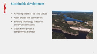 Rio Tinto Plc Agm 2008 Presentation Slides | PDF