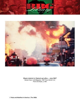 Riots and Rebellion in America |The 1960s | PDF