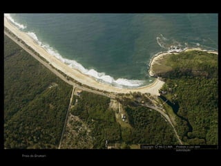 Praia do Grumari
Copyright NILO LIMA Proibido o uso sem
autorização
cO
 