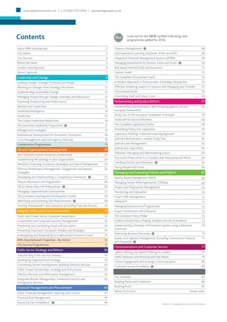 Ripa Risk RIPA International 2016 Training Directory | PDF