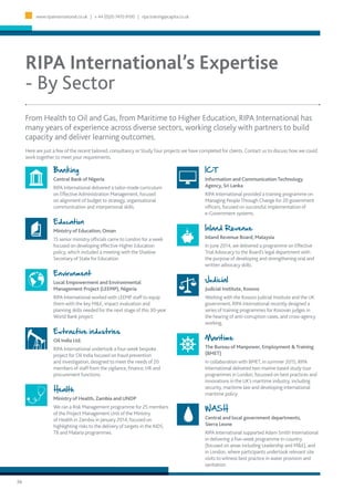 Ripa Risk RIPA International 2016 Training Directory | PDF