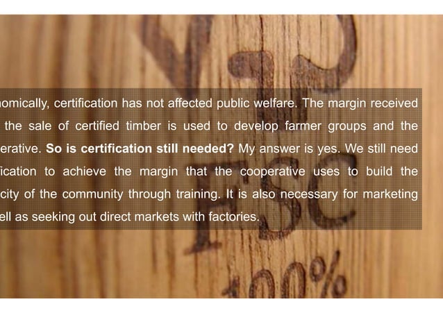 Timber farming in Central Java | PPT