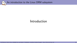 Kernel Recipes 2017 - An introduction to the Linux DRM subsystem ...