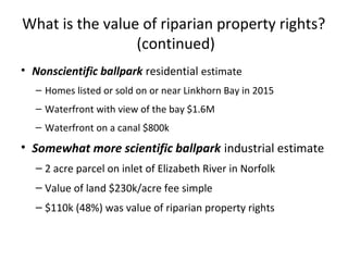 Riparian Property Rights | PPT