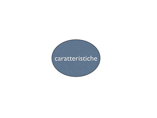 caratteristiche
 