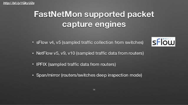 Ripe71 FastNetMon open source DoS / DDoS mitigation Slide 14