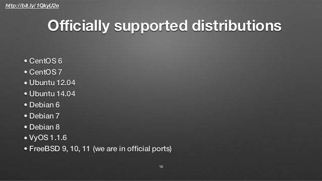 Ripe71 FastNetMon open source DoS / DDoS mitigation Slide 16