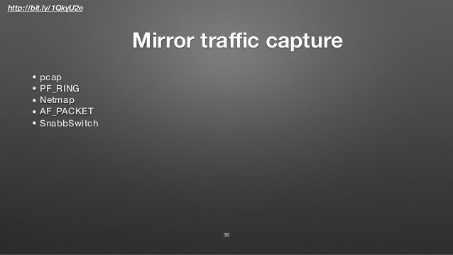 Ripe71 FastNetMon open source DoS / DDoS mitigation Slide 36