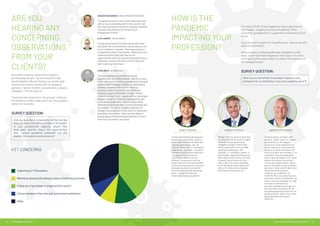 14 | RIPEHOUSE ADVISORY COVID-19 VS AUSTRALIAN PROPERTY | 15
ARE YOU
HEARING ANY
CONCERNING
OBSERVATIONS
FROM YOUR
CLIENTS?
Australia’s property owners and investors
are everyday people - we are living this new
world together. We are sharing our stories and
continuing to work closely with our property
partners - banks, brokers, accountants, property
managers. The list goes on.
These are the stories from the ground - what are
the industry insiders hearing for you, the property
owners of Australia.
SURVEY QUESTION:
Can you describe a conversation in the last few
days you have had with a member of the public,
in your professional capacity, where they
have been bearish about the opportunities
this current pandemic presents? Can you
explain their position and concerns?
ANDREW WOODWARD / INVESTMENT STRATEGIST
“The general notion of the conversation was that
with so much unemployment in the country that
fear and uncertainty would hurt property markets,
making it very difficult to transact at all,
irrespective of price.”
ALEX HARRIS / SALES AGENT
“A majority of buyers I’ve had contact with have
said given the circumstances, we are going to sit
on our hands for 3 months. Their expectation is
a substantial drop in the market. I believe this is a
mistake and that they will miss out on
opportunities right now that are already pricing in
a discount. And in 3 months or more things will
start to pick up from here.”
CHRIS REED / ACCOUNTANT
“Some are people are predicting buying
opportunities in a falling market. I am not so sure
in the short term. I think the government and bank
support with mortgage holidays, or capitalising
interest, as well as the 6 month freeze on
evictions, and of course the centrelink and
business support will prevent a major market
crash in the short term - people will not sell unless
they are forced to. I think the opportunities will
come in the longer term. The economy will be
different on the other side - some businesses will
not re-open, the way businesses operate will
change, some jobs will not be there for those who
have been stood down. There are two sides to
buying opportunities and generally that is a poor
financial outcome for one party.
HOW IS THE
PANDEMIC
IMPACTING YOUR
PROFESSION?
For many COVID-19 has flipped our day to day lives on
their heads. Juggling running a household, home
schooling, grandparents in quarantine and working from
home.
Our jobs seem to pale into insignificance - and yet we still
have to pay the bills.
Some property professionals have changed in small
ways, some have been flipped on their head. For some
the impact will be short lived, for others the industry will
be changed forever.
SURVEY QUESTION:
What do you feel will be the greatest impact to your
profession (ie. to valuations, if you are a property valuer)?
KEY CONCERNS
WENDY THOMSON
COMMERCIAL PROPERTY @ WENDY WHO
“Commercial Property Management
income will reduce with rents not
being paid. Commercial Sales and
Leasing opportunities will be
reduced due to lack of businesses
seeking new premises. Investors
confidence will be at an all time low
- so appetite for commercial
investment is likely to be very
different. Some sectors such as
larger retail will not be as favorable,
but food, food production, transport
and logistics and other essential
service businesses may absolutely
boom - so still investors and
tenants but changed appetites.”
ANDREW OOSTENBRINK
SALES AGENT - PRINCIPLE
“Understanding paradigm shift
and how they’re about to impact
your business is the biggest
concern for most residential real
estate owners. As a principal and
owner of an office with almost 20
staff my number one strategy is to
constantly forecast and predict
what is going to happen next. Good
leaders are able to look around
corners and unfortunately a great
deal of the market is led by leaders
who live in fear, and this fear is the
very driver of the economic
concerns and problems, not
COVID-19. Mum and dads investors
and other owners of residential real
estate that are leveraged too high
and have not forecast any
economic problems years ago, are
the ones that are going to be hit
the hardest because of the fear the
industry and the world have taken
upon themselves because of
COVID-19.”
ANDREW CROSSLEY
BUYERS AGENT
“People, that are good at what they
do, and assertive enough to realise
what they are not good at and
intelligent enough to realise they
need to seek advice from suitably
qualified professionals will
continue to use buyers agents if
they believe they have job security.
Many others will be scared, not want
to spend, the economy will then
take a dive if no one is spending,
so on the whole buyers agents will
take a hit. There are more people
that follow the herd than not.”
Watching closely and looking to opportunistically purchase
Expecting a 2-3 Recession
Pulled out of purchase or stopping their search
Concerned about their jobs and government assistance
Other
 