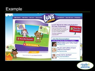 Deep social insightsExample: Social Hub