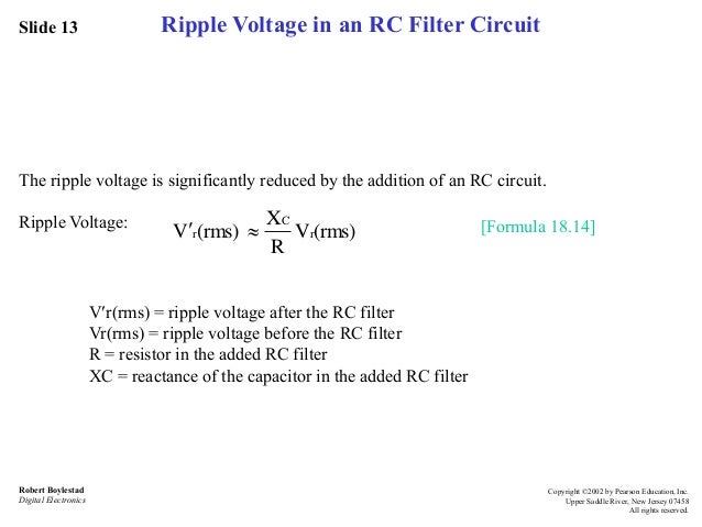 Ripple factor