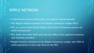 Ripple – payment protocol | PPTX