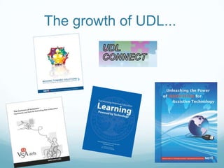 The growth of UDL...
 