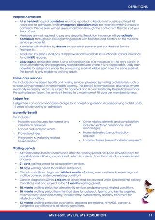 Resolution Medical Npi RESOLUTION INSURANCE HEALTH POLICY GUIDE | PDF
