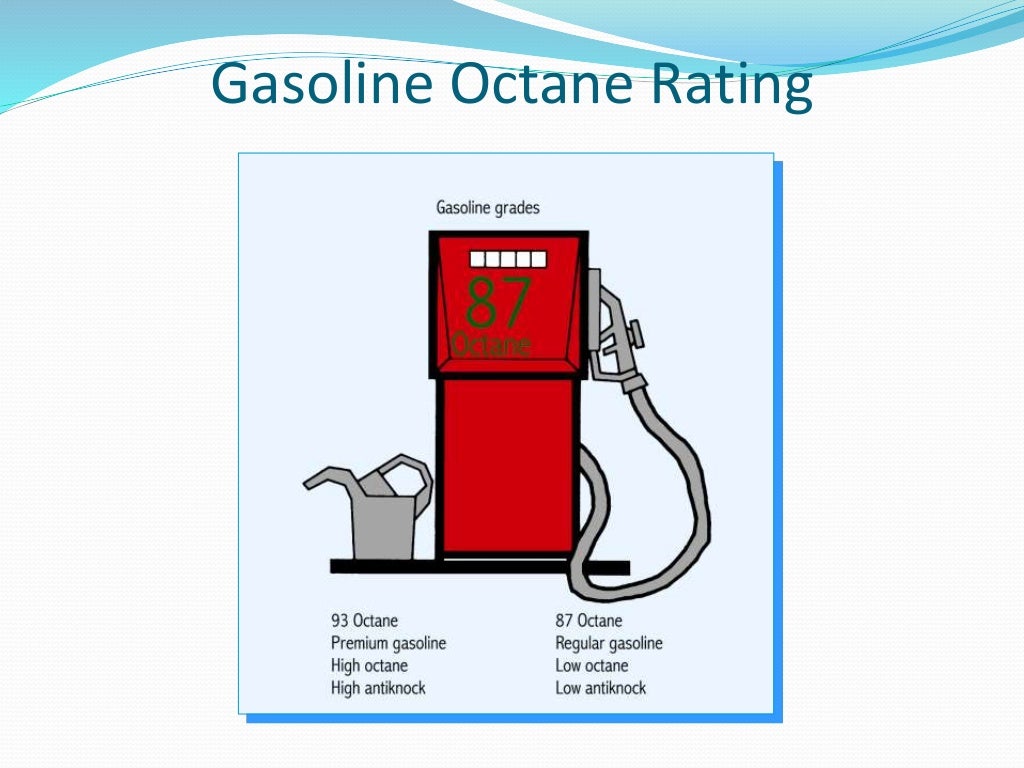 Fuels, Octane number & Cetane number