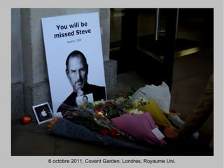 6 octobre 2011, Covent Garden, Londres, Royaume Uni.