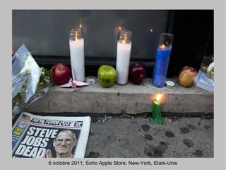 6 octobre 2011, Soho Apple Store, New-York, Etats-Unis
