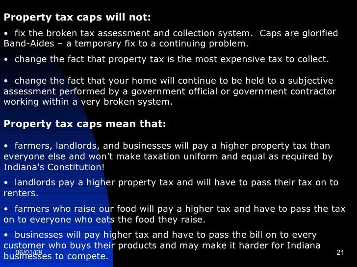 Indiana Property Tax Cap Amendment Indiana Property Tax Cap Amendment