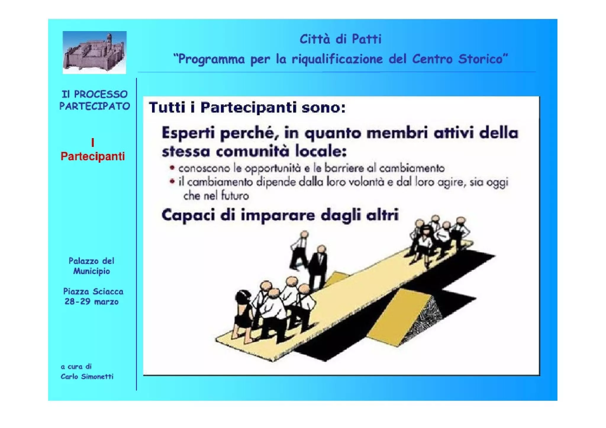 Riqualificazione Centro Storico di Patti