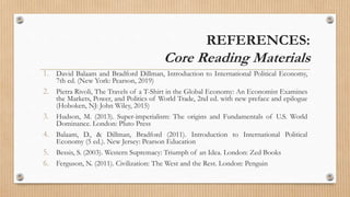 INTRODUCTION TO INTERNATIONAL POLITICAL ECONOMY BALAAM 7TH EDITION PDF visual data 8