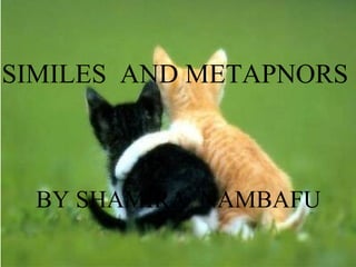 SIMILES  AND METAPNORS  BY SHAMIRA  NAMBAFU 