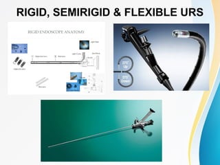 RIGID, SEMIRIGID & FLEXIBLE URS
 
