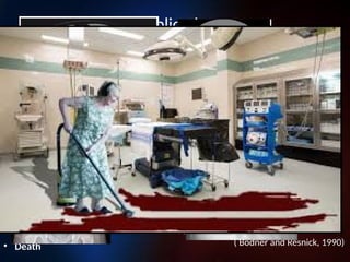 Complications
• Acute Hemorrhage
• Delayed Hemorrhage
• Collecting System Injury
• Visceral Injury
• Pleural Injury
• Metabolic Complications
• Postoperative Fever and Sepsis
• Neuromusculoskeletal
• Venous Thromboembolism
• Tube Dislodgement
• Collecting System Obstruction
• Loss of Renal Function
• Death
Position related
(pulmonary dysfunction 5-10%.
Atelectasis and decreased functional
capacity both sides)
Technique related :
Pneumothorax<5%
Hypotension
hemorrhage <10%
residual stone and migration,
ureteral and vascular injuries
Post op.:
prolonged leakage, hemorrhage,
decreased renal function and stone
recurrence .
( Bodner and Resnick, 1990)
PCNL Open
 