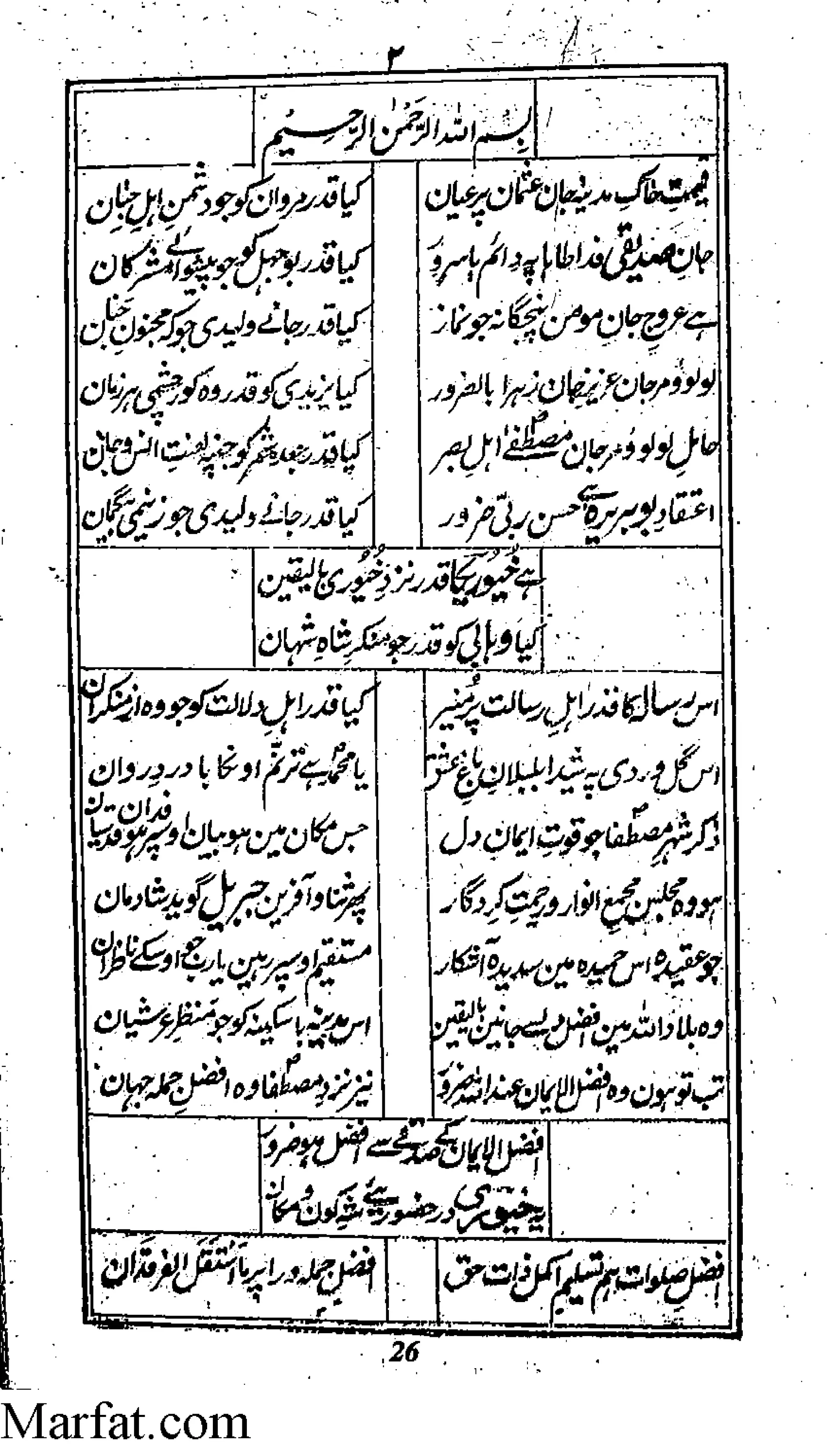 Risayil maulana khair uddin