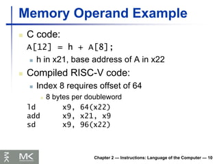 RISC-V processor- computer organization and design | PPT